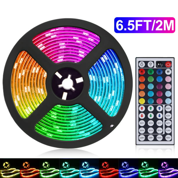 RGB DC 5V 3528 5050 SMD Flexible LED Strip Light Roll Ultra Bright 0.5/1/2/5m 9